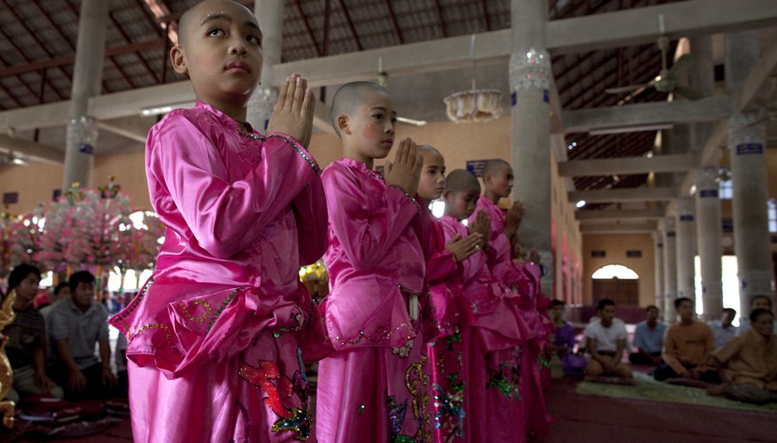 Women of any age are allowed to begin the process of becoming a Buddhist nun.