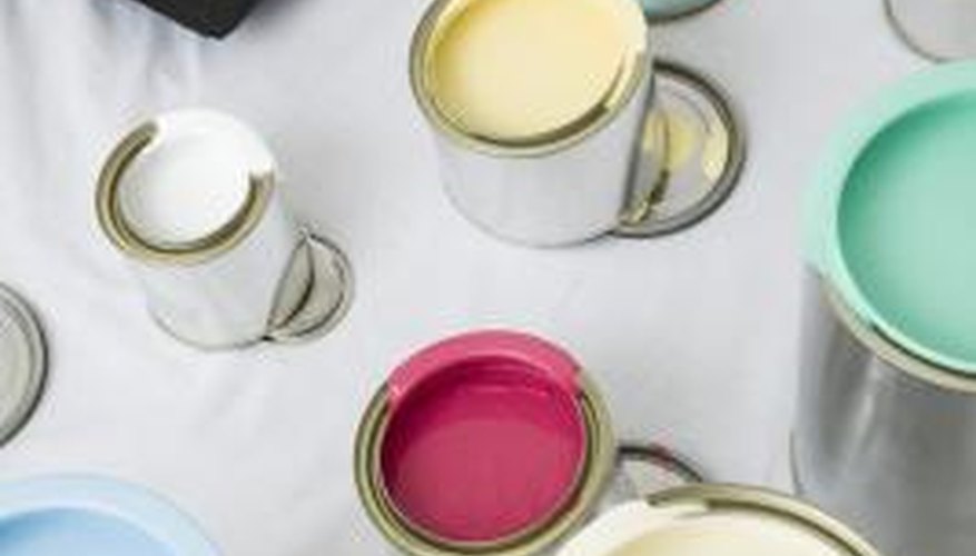 Choose your painting tools carefully to stretch your paint further.