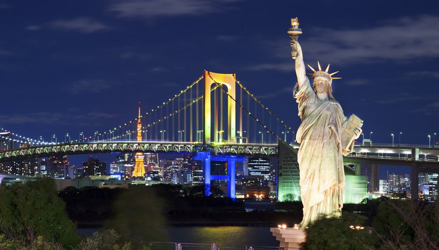 The Statue of Liberty remains a beacon of hope for many immigrants.