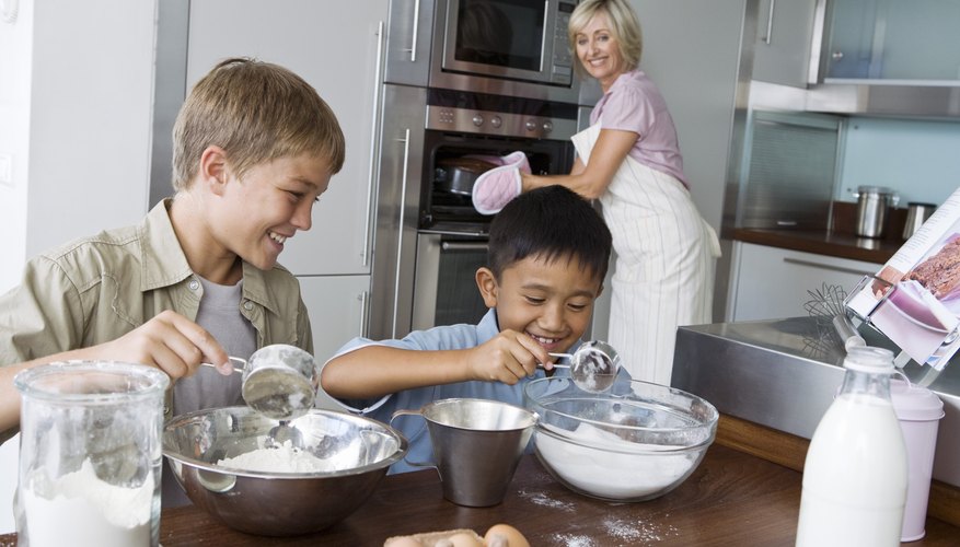 Cooking brings out your kid's creative side.