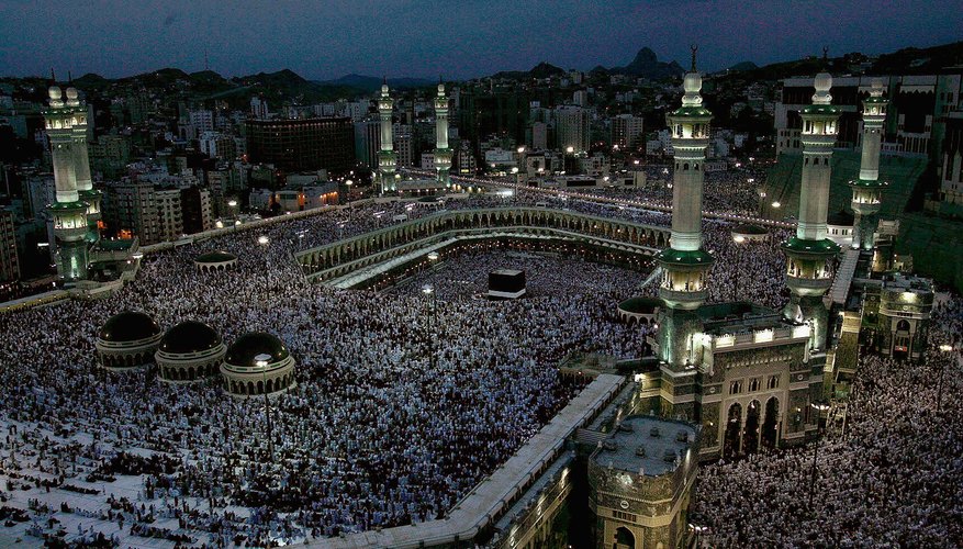 The Saudi Arabian government oversees and protects Muslims making the pilgrimage to Mecca.