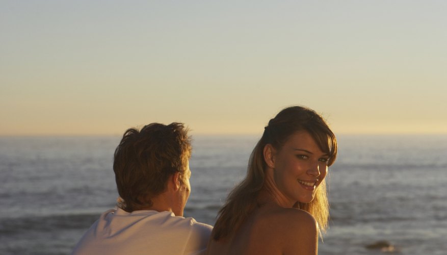 Touching often indicates that a date went well.