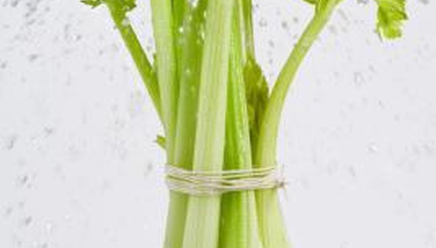 Hot temperatures increase celery's need for water.
