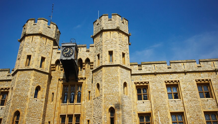 The Royal Mint was formerly located in the Tower of London.