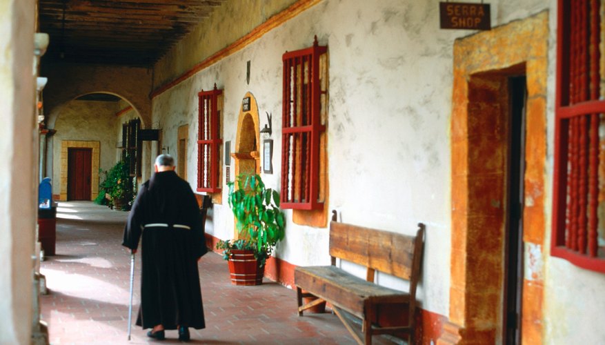 Contemporary monks' robes follow the same design as medieval monastic habits.
