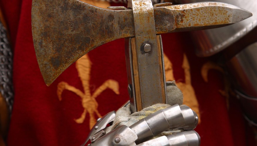 Fleur-de-lis on armor