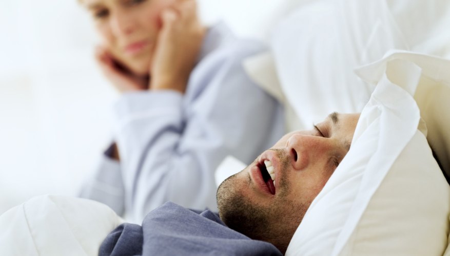 Your boyfriend's snoring may keep you awake at night.