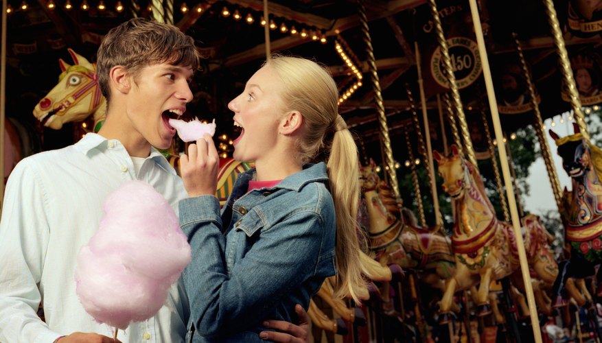 A carnival or festival can make for a creative date.