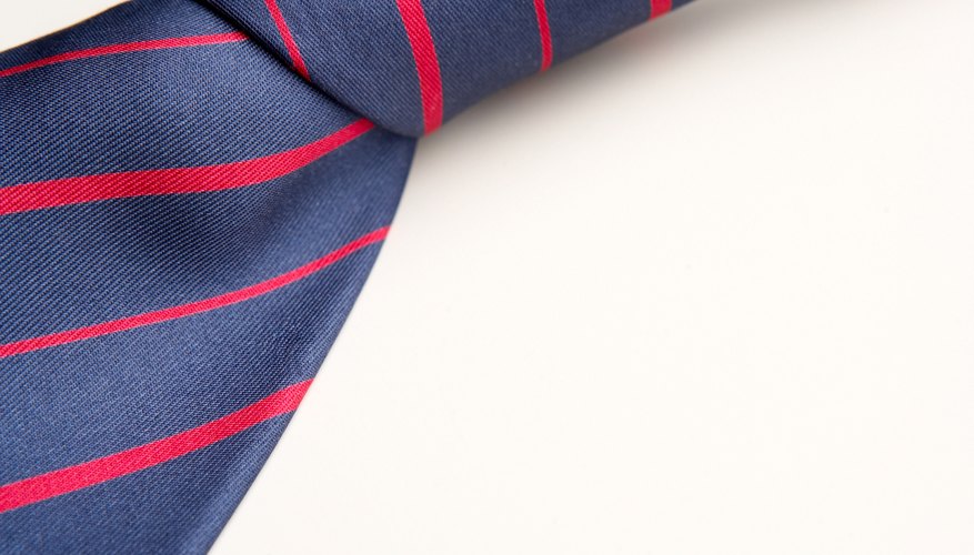 The Prophet's prohibition of men's silk clothing can create problems for neckties.