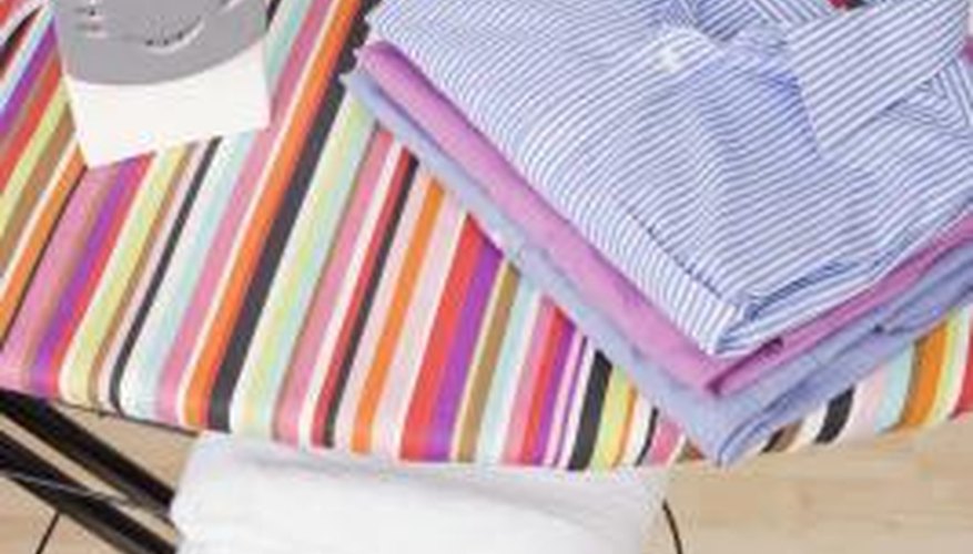 Securely tighten the ironing board cover to make sure it stays in place.