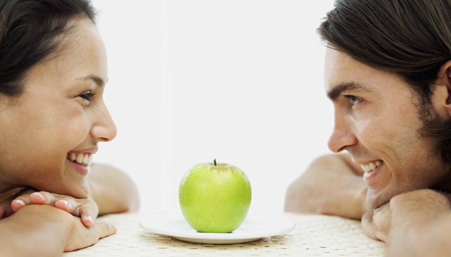 Eye contact is a powerful way to signal attraction.