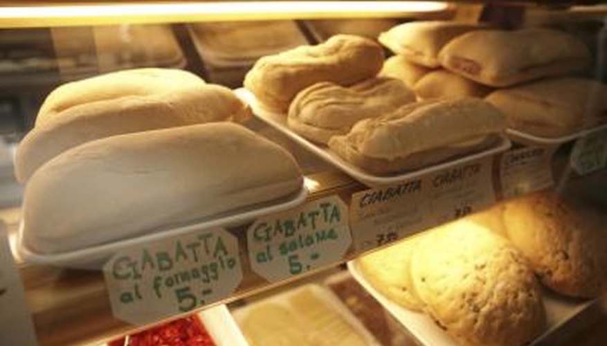 Enjoy crisp and chewy ciabatta bread with diverse foods such as soups, pastas and salads.