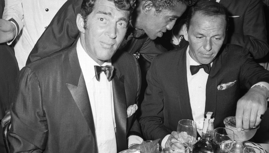 Sammy, Frank and Dino cultivated their hard-partying image.