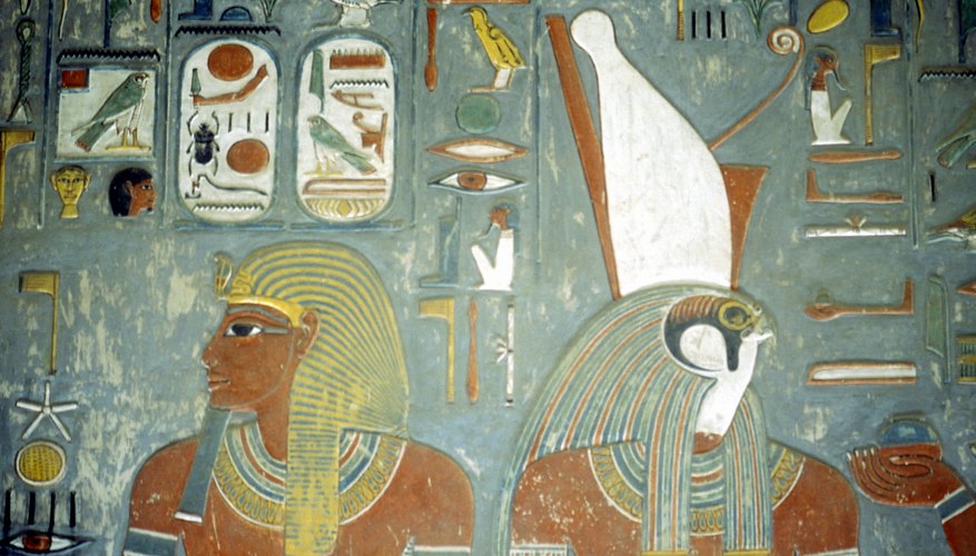 Ancient Egyptian Pharaohs were considered earthly incarnations of the falcon god Horus.