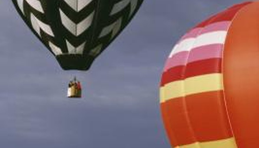 Ripstop nylon is used to make hot-air balloons.