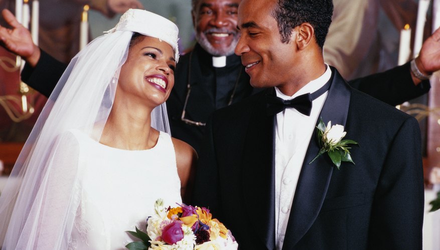 African-American traditional wedding rituals arose from their history in Africa and America.