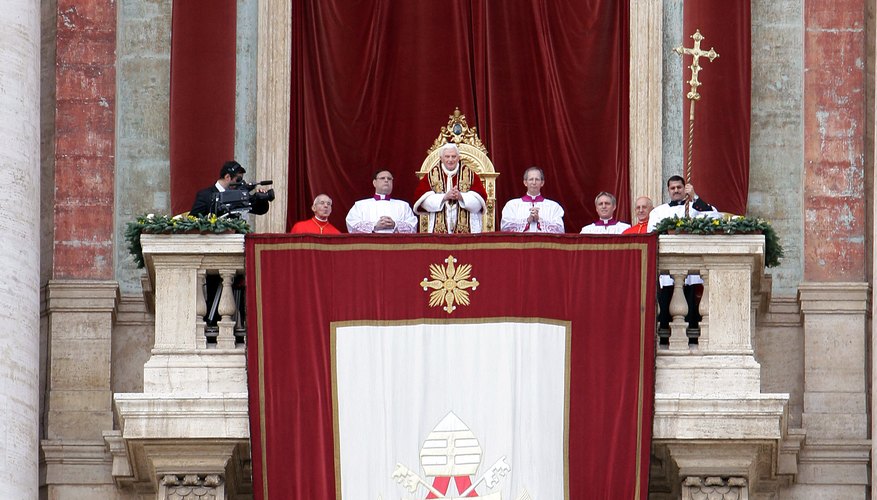Pope Benedict XVI, the 265th Pope in the Church's history, delivers a Christmas message to Catholics in 2012.