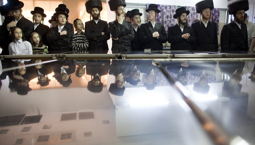 Ultra Orthodox Jews observe a modest but strict dress code.