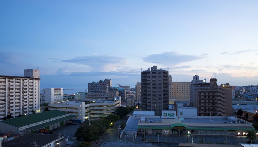 Okinawa has been rebuilt extensively since the war.