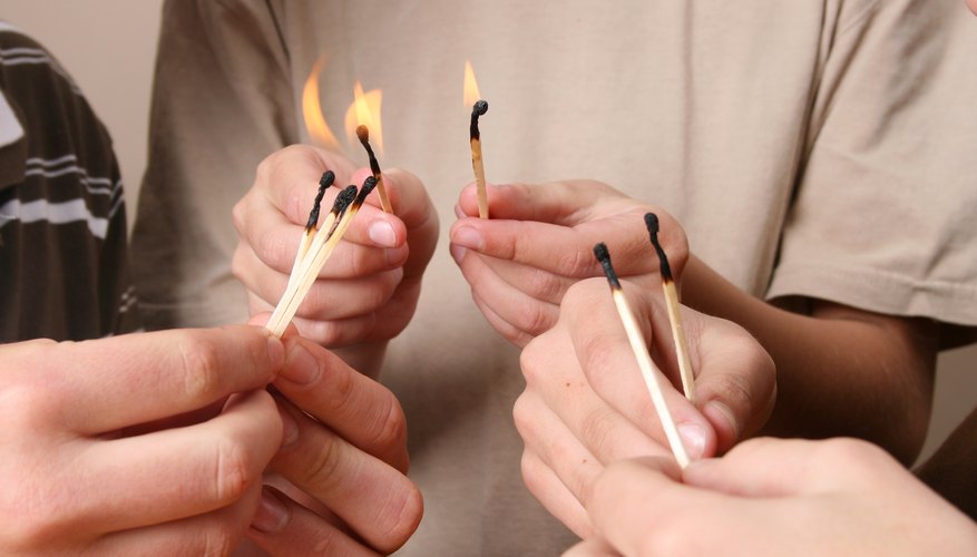 You can use match sticks to teach teens a lesson about gossip.