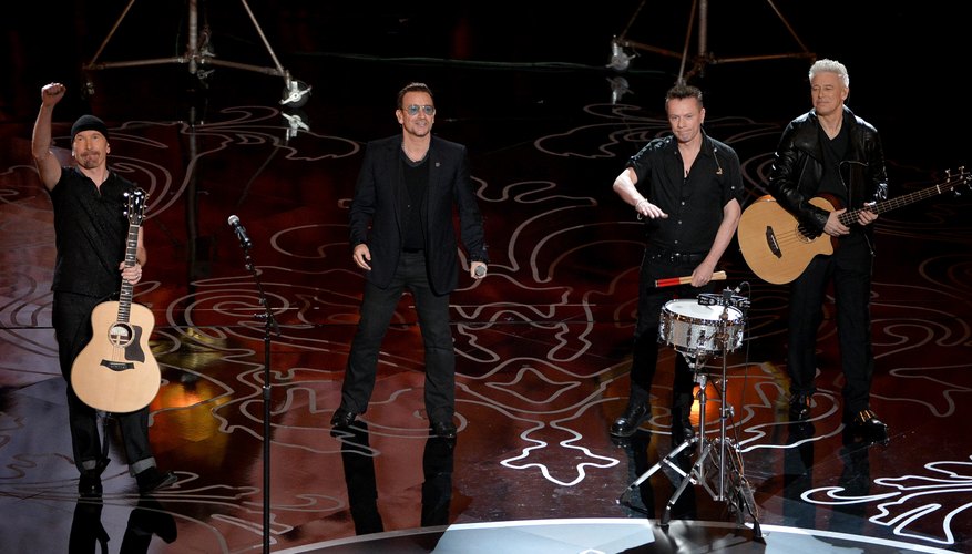 U2 is a celebrated Irish band.