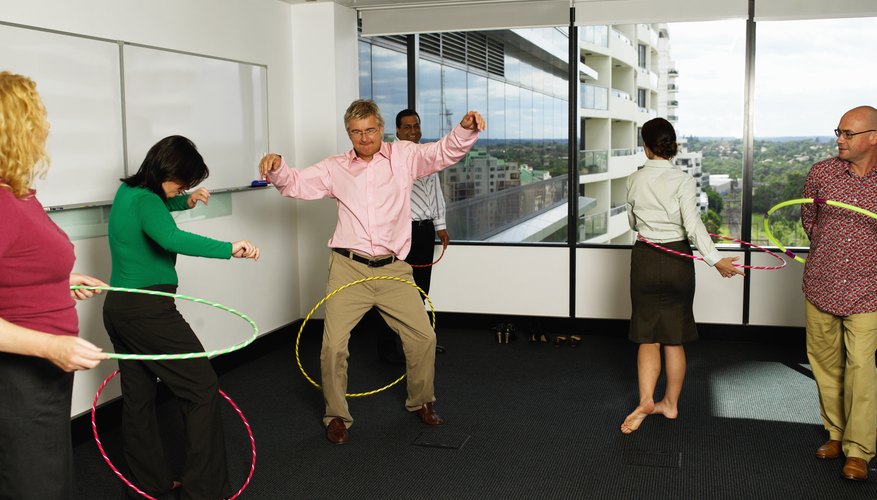 Team-building activities help improve morale and productivity.