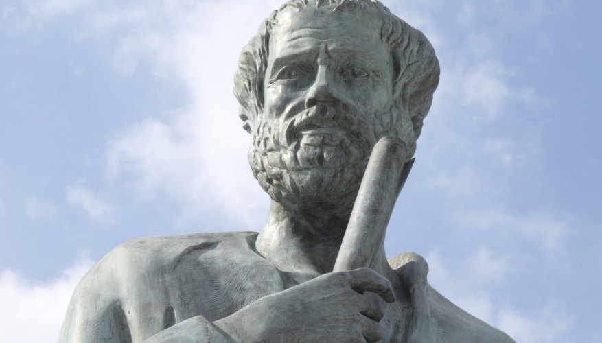 Aristotle tackled philosophy, drama, history and many other subjects.