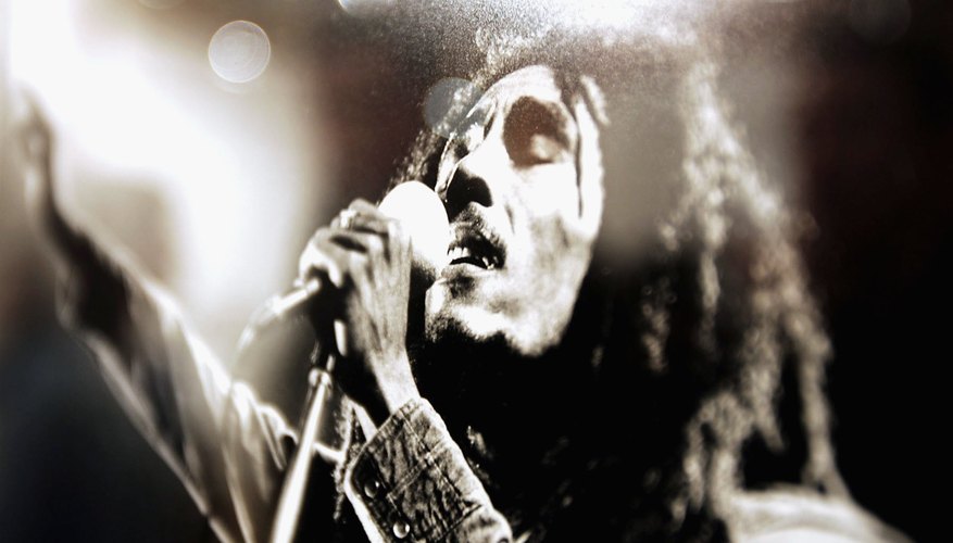 Reggae musician Bob Marley was a famous Rastafarian.