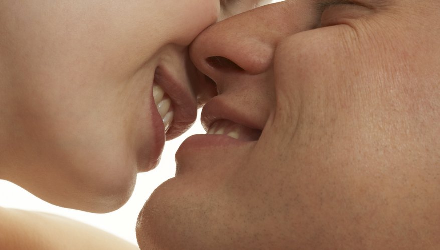 In ancient Greece a kiss could express romantic love.