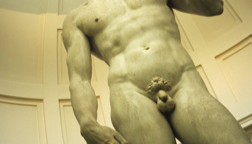 Michelangelo's David is an example of the ancient Greek tradition's continuing popularity