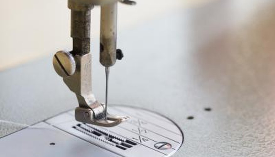 Most overlock machines use standard sewing machine needles.