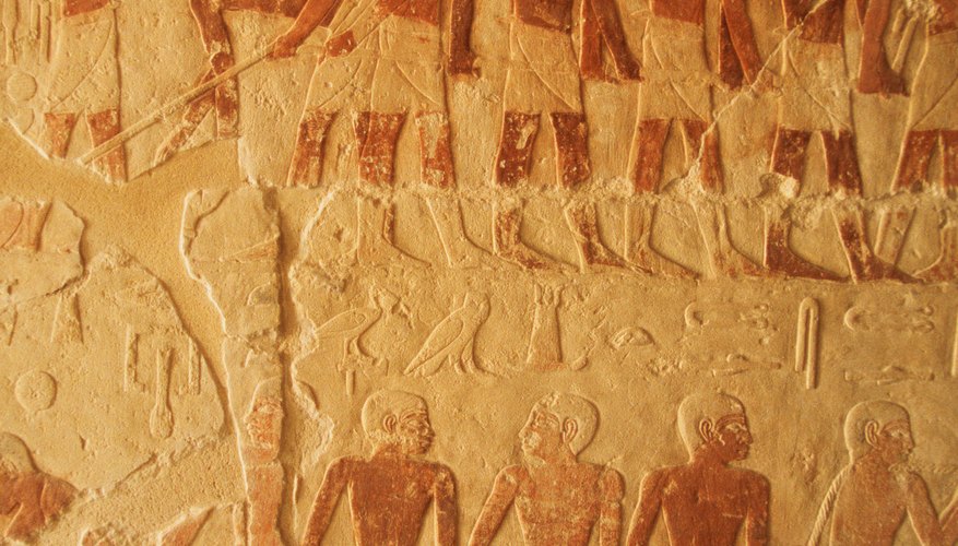 The ancient Egyptians celebrated with feasting and dance.