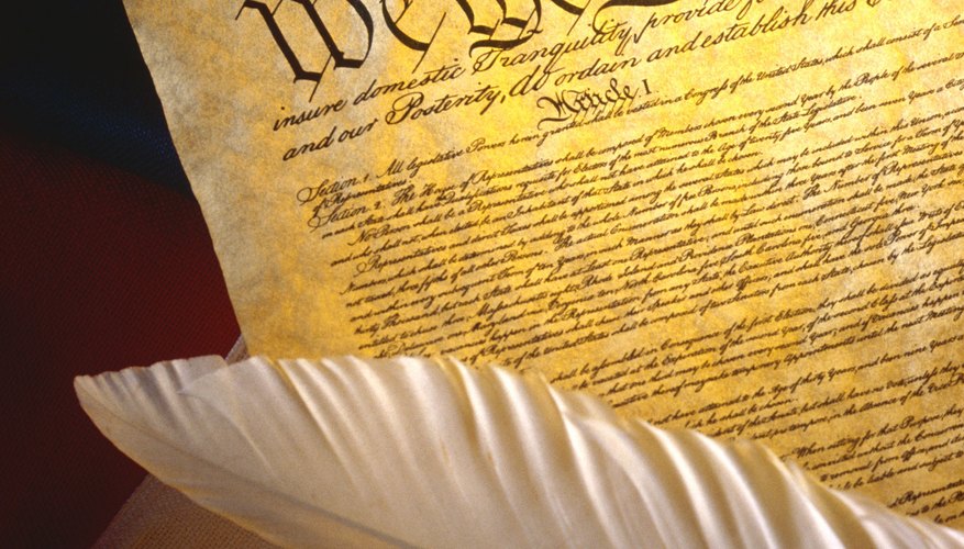 The revision of the Articles of Confederation resulted in the Constitution.