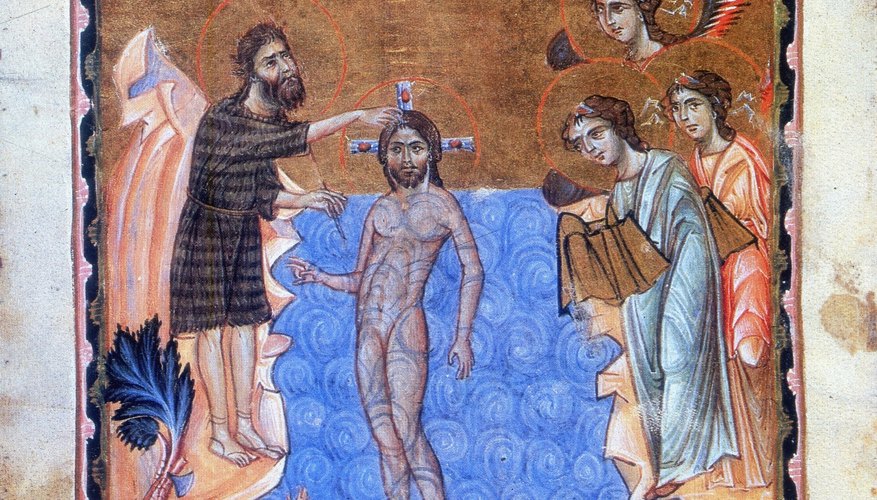 Baptism of Jesus Christ.