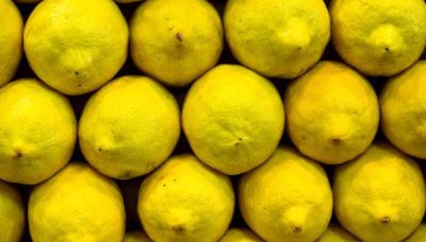 Citric acid occurs naturally in lemons.