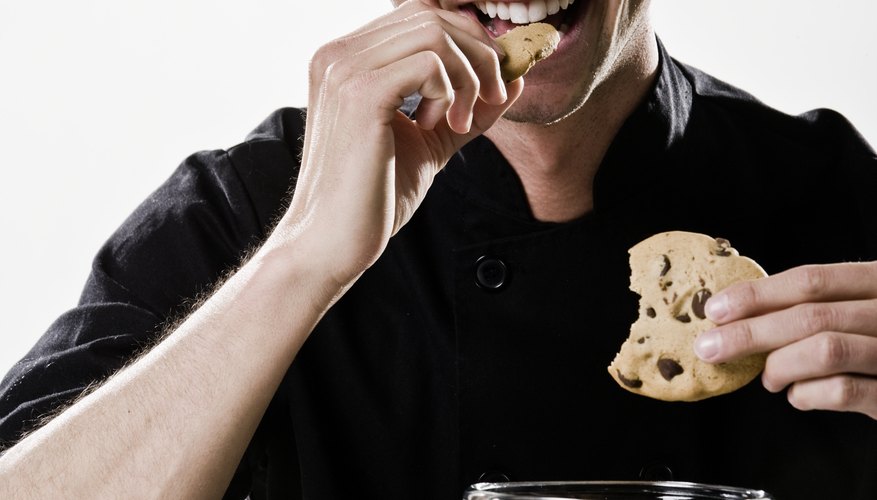 Make baked goods to satisfy his sweet tooth.