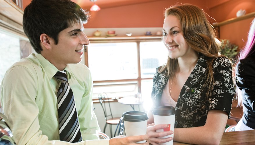 Keep initial conversations with old friends light and simple.