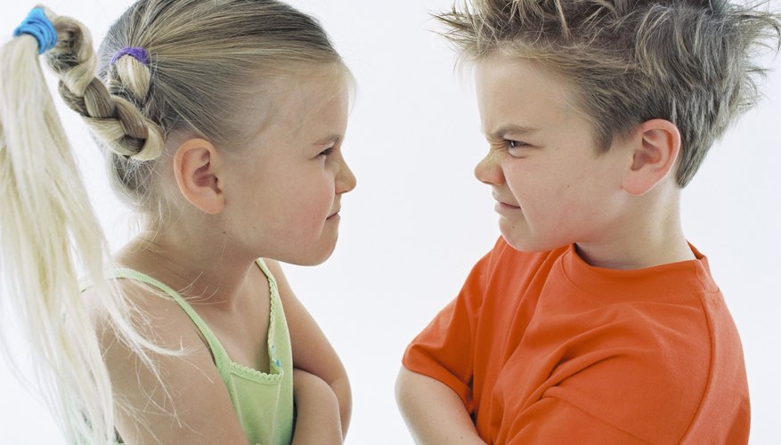 Settling conflicts is a skill 4-year-olds need to learn.