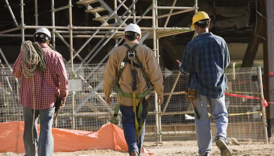 Construction workers organize in building trades