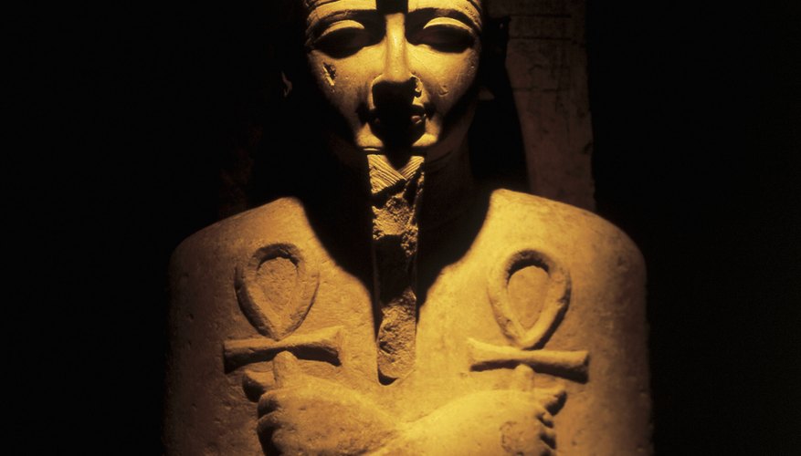 Ancient Egyptians preserved the bodies of the dead.