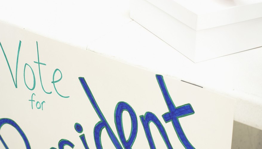 Take a leadership role by becoming class president.