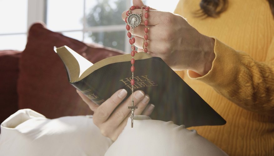 The Catholic Bible contains the sacred texts of Catholicism.