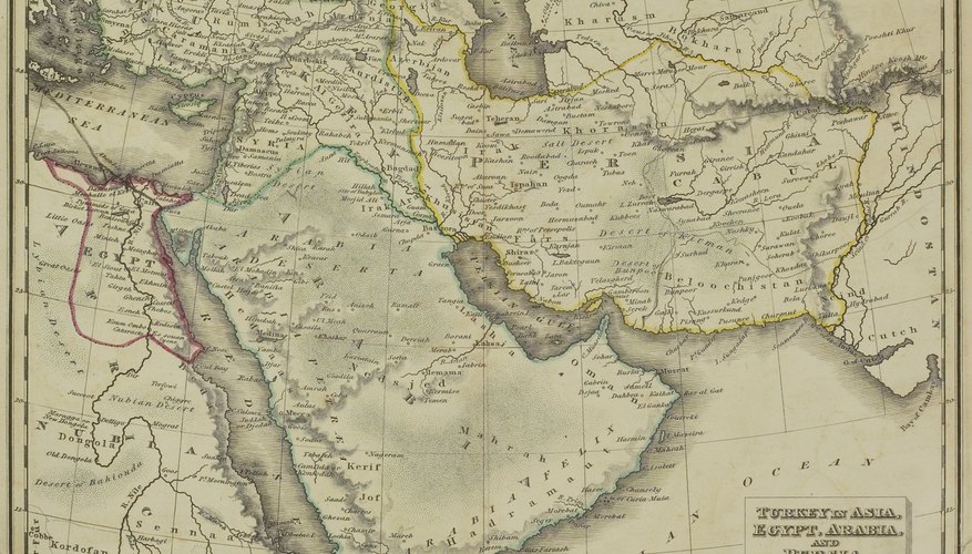 Region of the Islamic Empire.