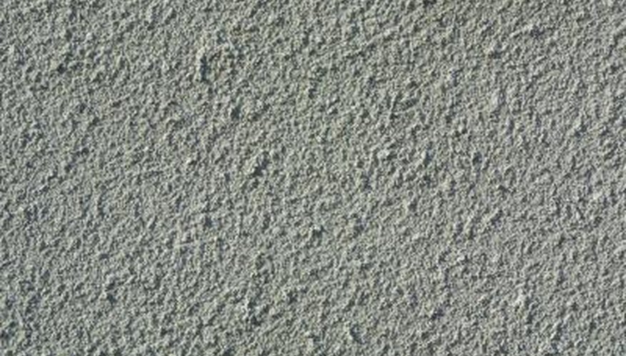 A cement wall can be evened out with the process of skim-coating.
