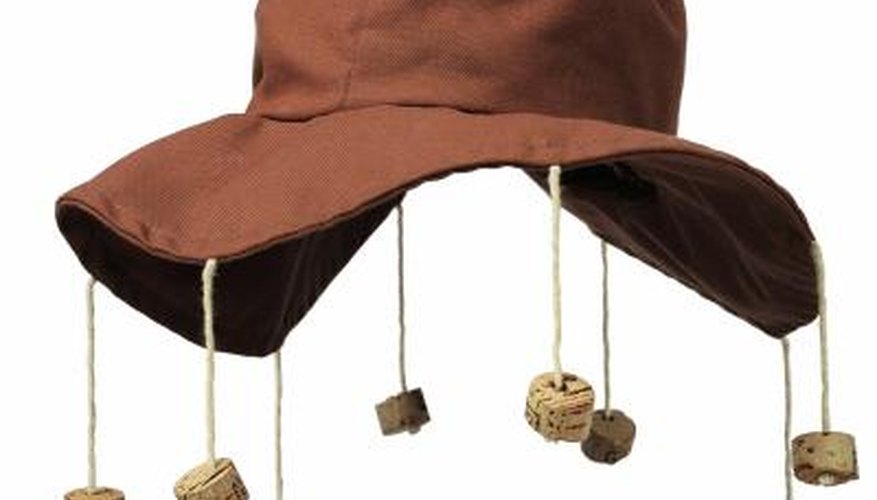 The cork hat is an internationally recognised symbol of Australia.
