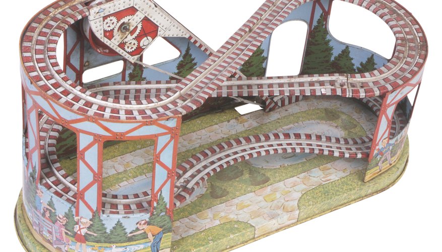 Recreate the roller coaster experience with a roller coaster model.