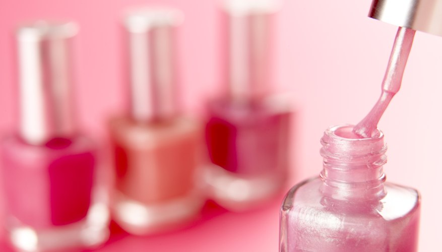 Use lighter and darker polish of any color to create a fade effect on your nails.