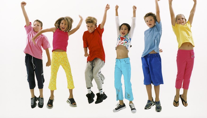 Children learn to express feelings when they dance.