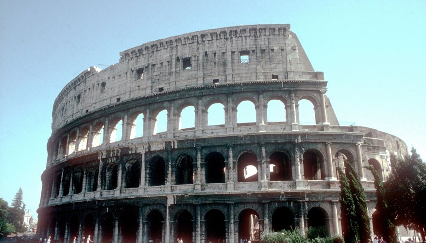 Bring Rome to your classroom with a model of the Colosseum.