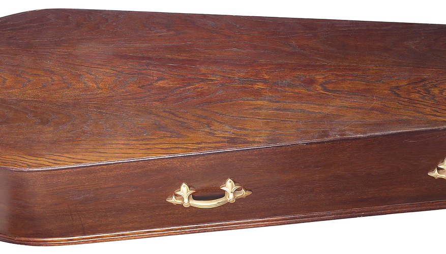 Six-sided coffins are inexpensive to make.